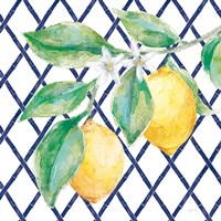 Everyday Chinoiserie Lemons II Fine Art Print