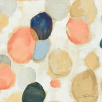 Painted Pebbles II Boho Fine Art Print