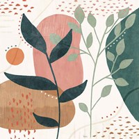 Abstract Blossom IV Framed Print