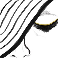 Gold Lash Fine Art Print