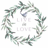 Live in Love Fine Art Print