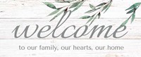 Welcome To Our Family Fine Art Print
