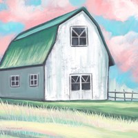 Farmhouse Barn Fine Art Print