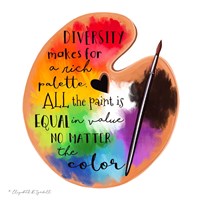 Colors of Diversity Fine Art Print