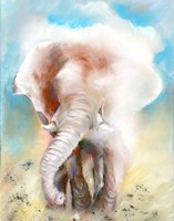 Elephant Joy Fine Art Print
