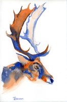 Colorful Caribou Fine Art Print
