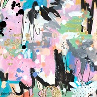 Abstract Polka Dot II Fine Art Print