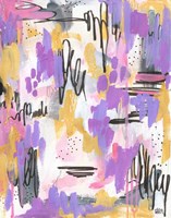 Purple Abstract Fine Art Print