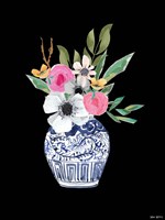 Blue Vase III Fine Art Print