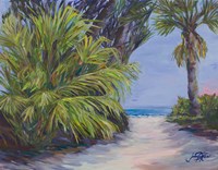 Beach Pathway Fine Art Print