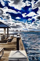 Lake Dock Fine Art Print