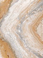 Cool Earth Marble Abstract Fine Art Print