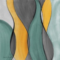 Coalescence in Gray I Framed Print