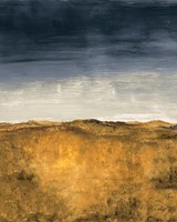 Blue Modern Landscape I Fine Art Print