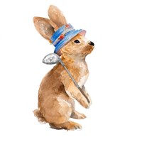 Trendy Meadow Buddy I (Golf Club) Fine Art Print