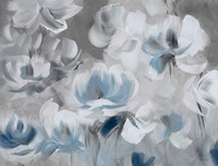 Softly Awakened In Blue Fine Art Print