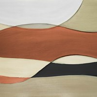 Coalescence Neutral Square IV Framed Print