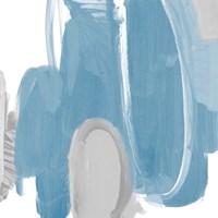 Catching The Tempo Blue I Fine Art Print