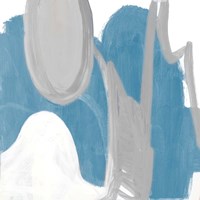 Catching The Tempo Blue II Framed Print