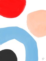 Bright Shape of Things I Framed Print