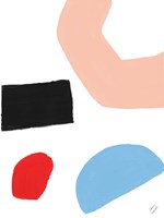 Bright Shape of Things II Framed Print