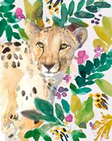Garden Cheetah Fine Art Print