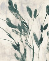 Green Misty Leaves II Fine Art Print