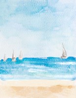 Windy Beach Day Fine Art Print