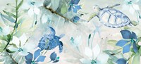 Watercolor Sea Turtles Fine Art Print