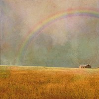 After The Rain Rainbow Fine Art Print