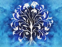 Coral Blues I Fine Art Print