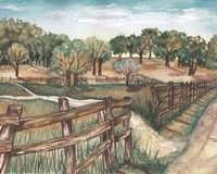 Farm Landscape Fine Art Print