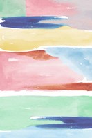 Rainbow Explosion II Framed Print