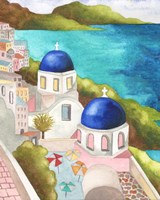 Santori II Fine Art Print