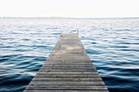 Lake Dock Fine Art Print