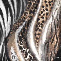 African Touch Square Fine Art Print