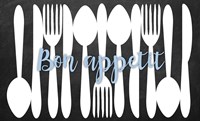 Bon Appetit Silverware Fine Art Print