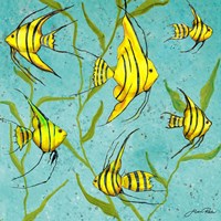 School Of Fish IV Fine Art Print