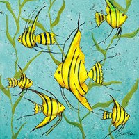 School Of Fish III Fine Art Print