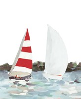 Line Regatta II Fine Art Print