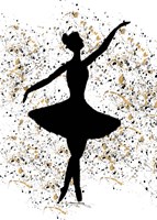 Ballerina Silhouette II Fine Art Print