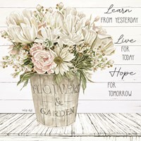 Learn from Yesterday Fine Art Print