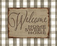 Welcome Home Sweet Home Fine Art Print