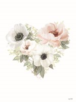 Floral Heart Fine Art Print