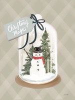 Christmas Magic Snow Globe Fine Art Print