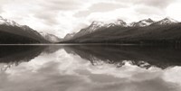 Bowman Lake Reflections Fine Art Print