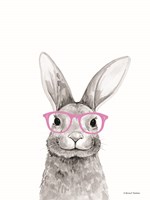 Smart Rabbit Fine Art Print