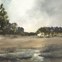 Pastel Countryside II Framed Print