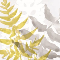 Yellow-Gray Leaves 2 Fine Art Print