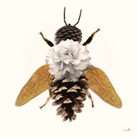 Forest Bee Fine Art Print